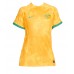Cheap Australia Home Football Shirt Women World Cup 2022 Short Sleeve